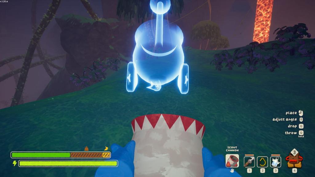Interface de canhão de escoteiros de pico