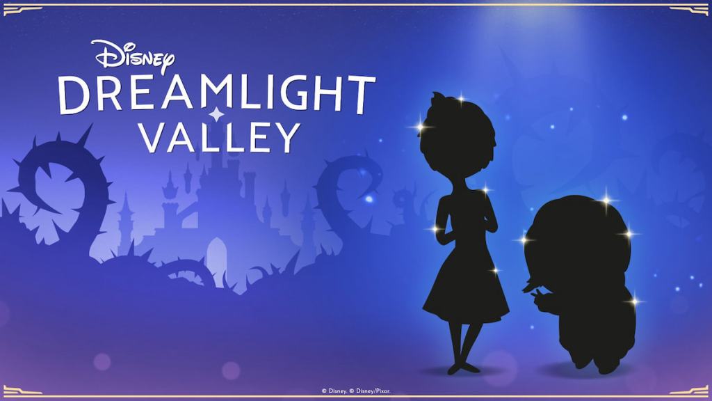 Esboço de alegria e tristeza no Disney Dreamlight Valley