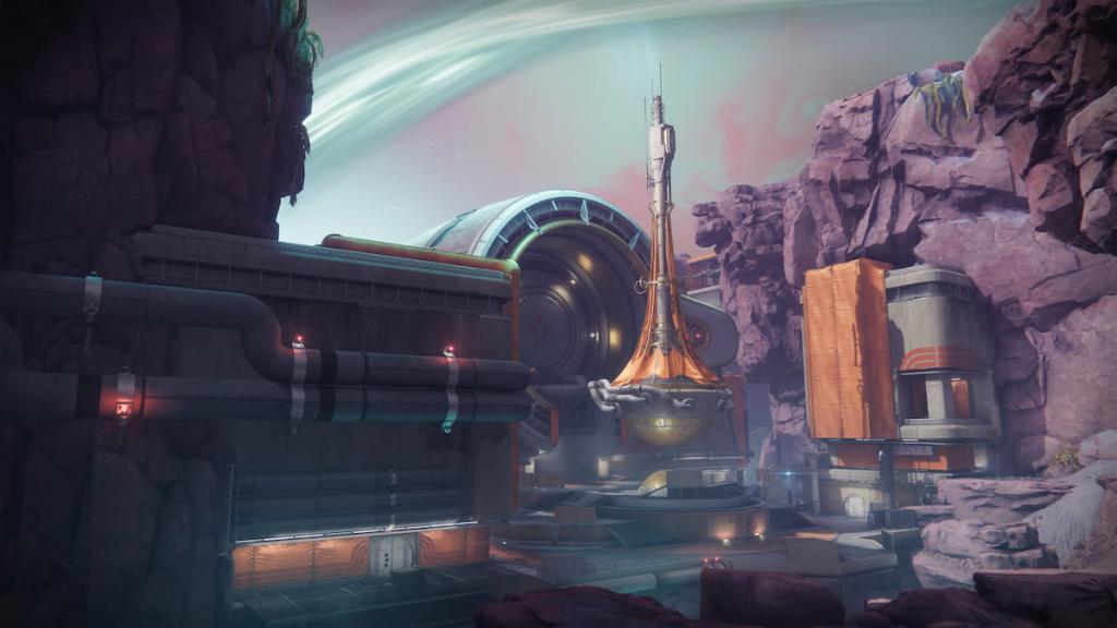 Uma instalação em Kepler, a mais nova localização de Destiny 2 na borda do destino.