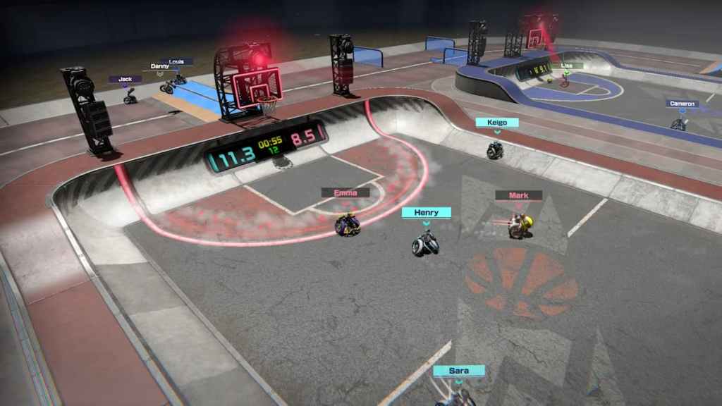 Arraste x drive Overhead jogabilidade