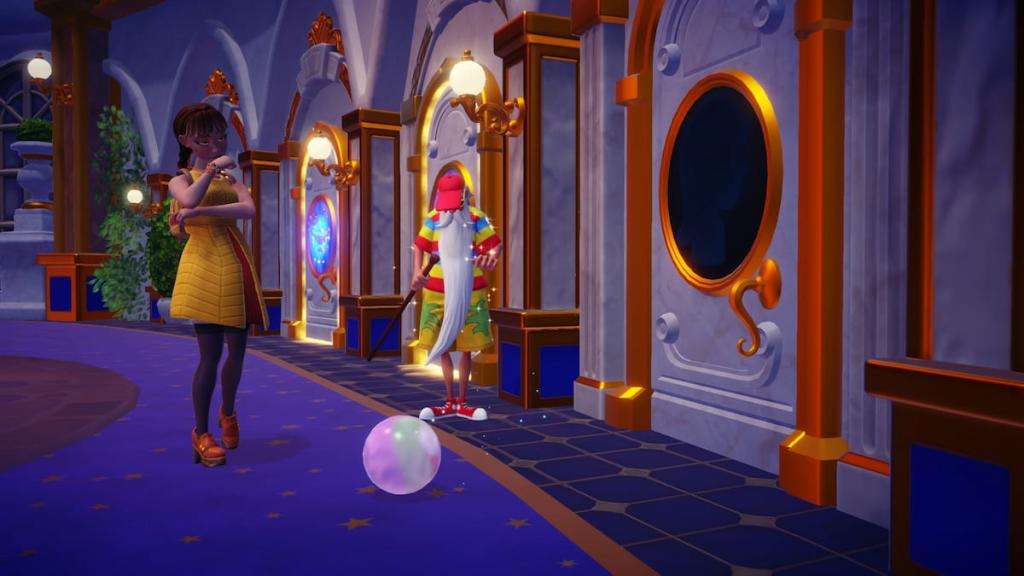Uma memória caiu da porta interna no Disney Dreamlight Valley