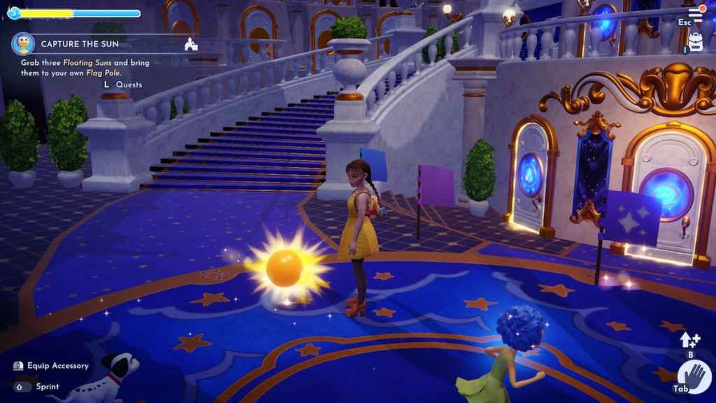 De pé ao sol flutuante no DDV