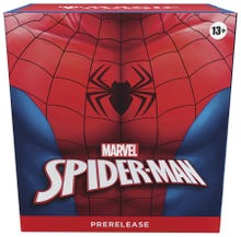 Caixa de pré-lançamento do Homem-Aranha