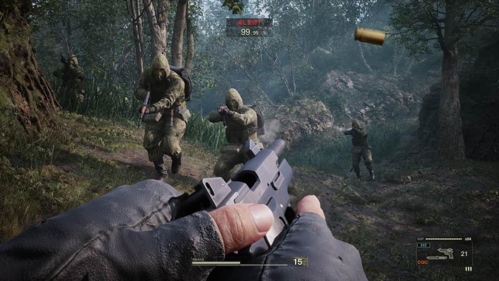 MGS Delta Gameplay em primeira pessoa