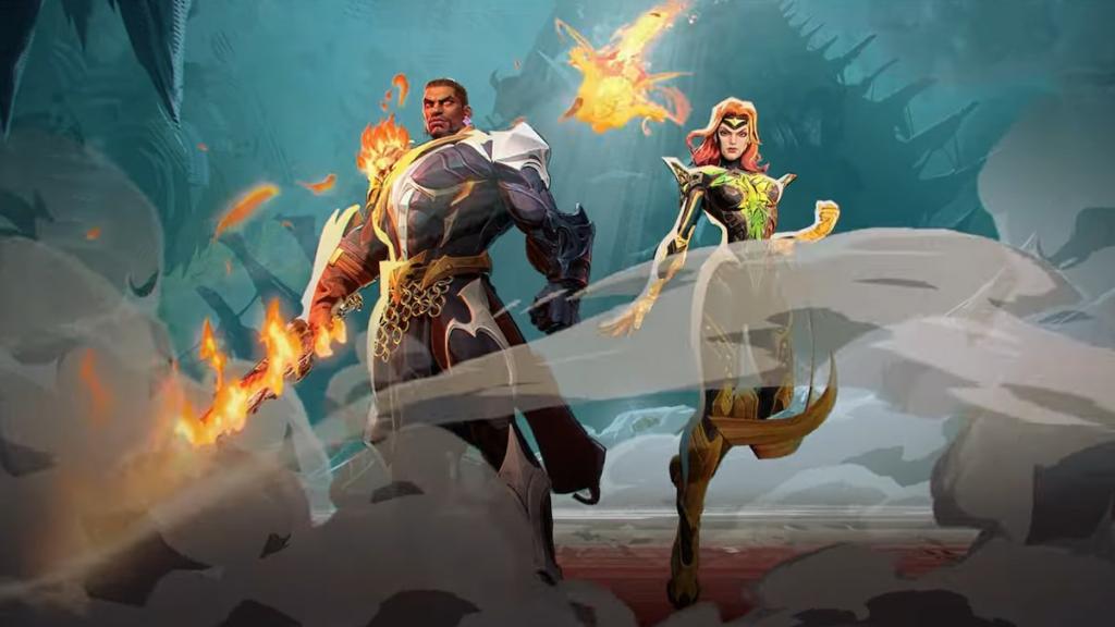 Phoenix e Blade Battling Side a Side in Marvel Rivals