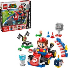 Mario Kart - Lego Mario interativo e kart padrão