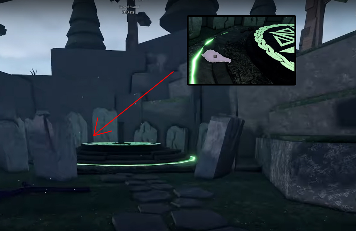 Encontrando a concha amaldiçoada em viajantes para convocar o Kraken