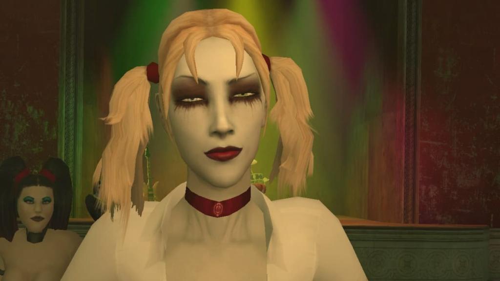 Personagem em vampiro A linhagem sanitária.