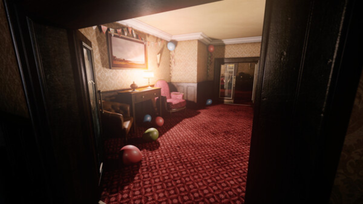 Lobby Shot of Sea View Hotel em Dead of Night