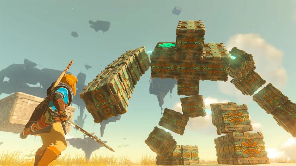 Link em lágrimas do reino