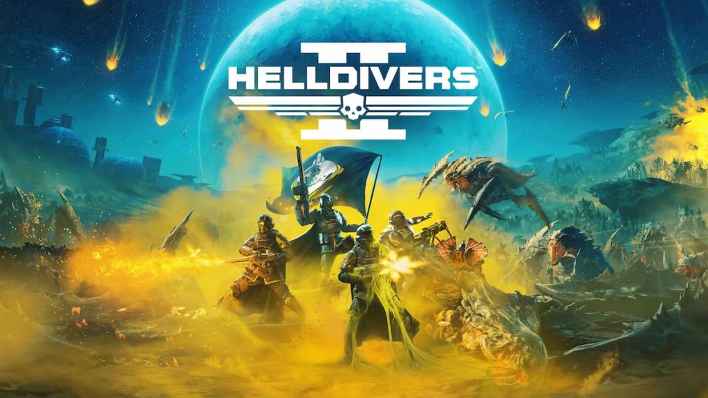 Arte -chave para Helldivers 2