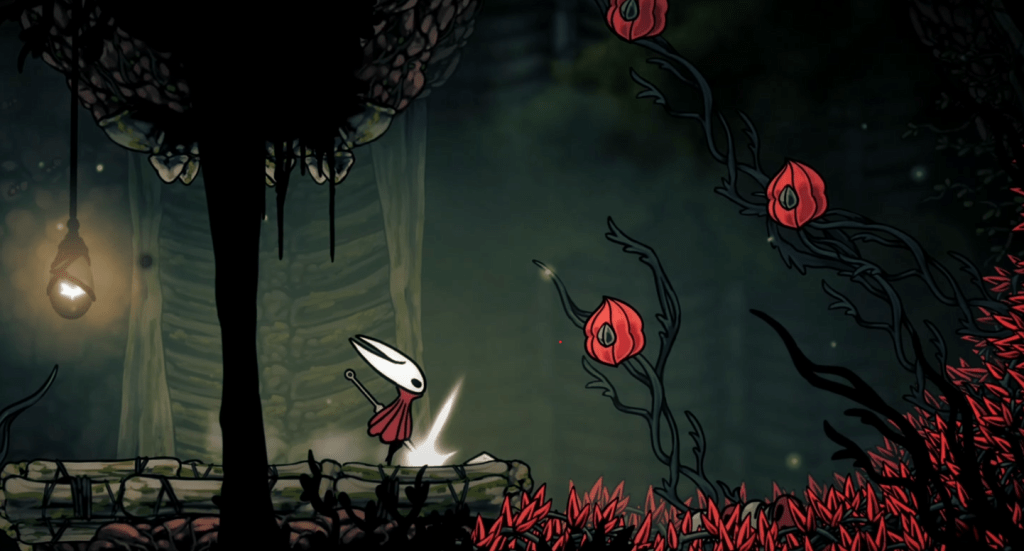O caminho de onde você vai profundamente dentro da marcha de Hunter em Hollow Knight Silksong