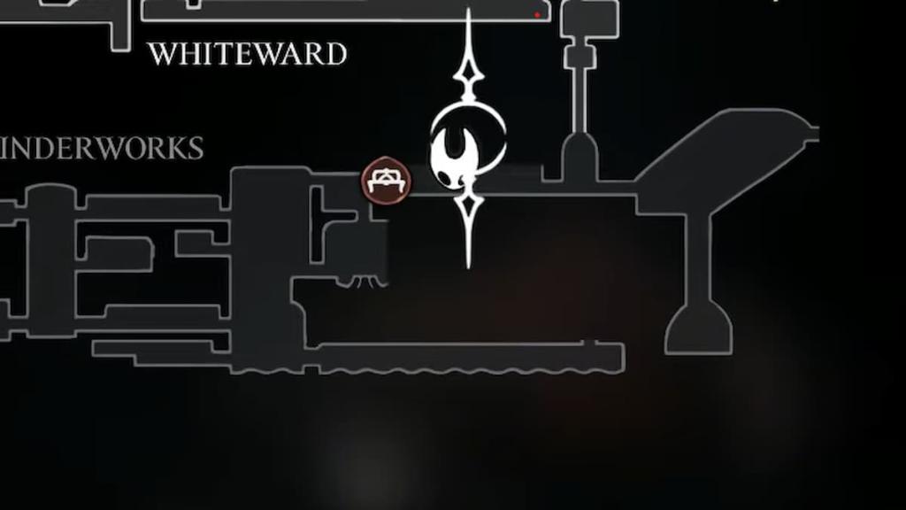 A localização do alquimista em Hollow Knight Silksong