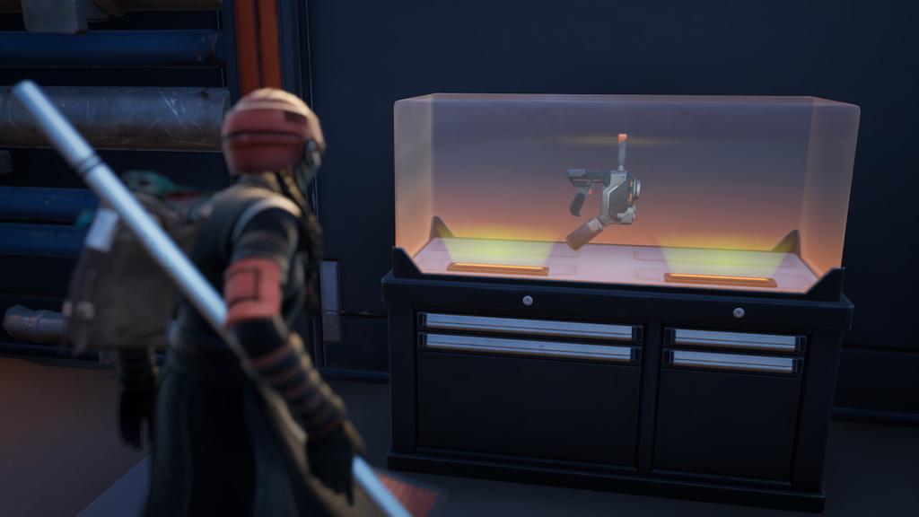 Ataque aéreo de precisão no caso de Bunker em Fortnite