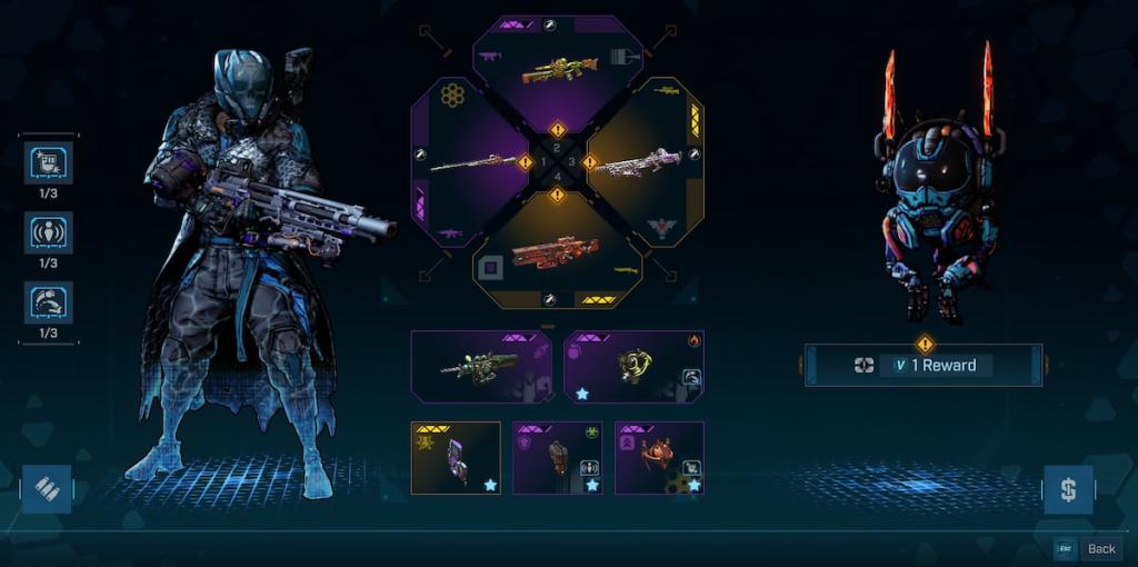Inventário de jogadores em Borderlands 4