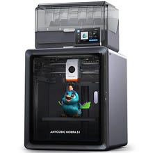 AnyCubic Kobra S1 Câmara fechada Corexy 3D Printer Combo (inclui módulo de impressão multi-cor de várias cores do ACE))