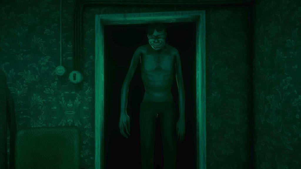 O super impostor chutando a porta da frente e se deixando