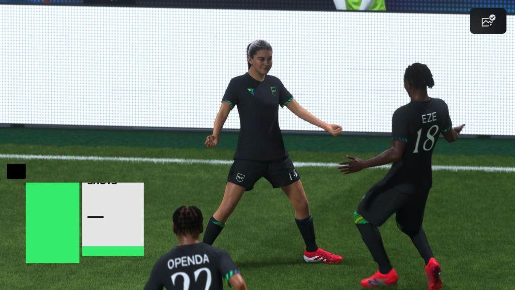 Russo realizando SIU no FC 26