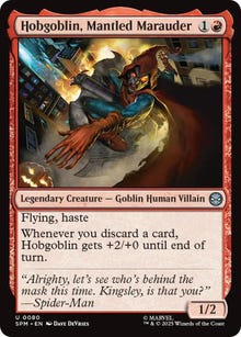 Hobgoblin, manto do saqueador