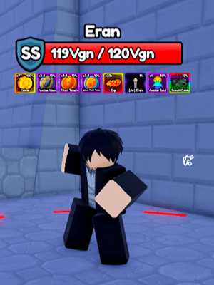 ERAN Secret Boss da Experiência Eterna do Anime Eternal.