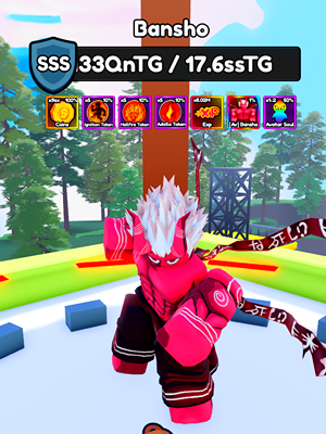 Bansho Secret Boss da Experiência Eterna do Anime Eternal.