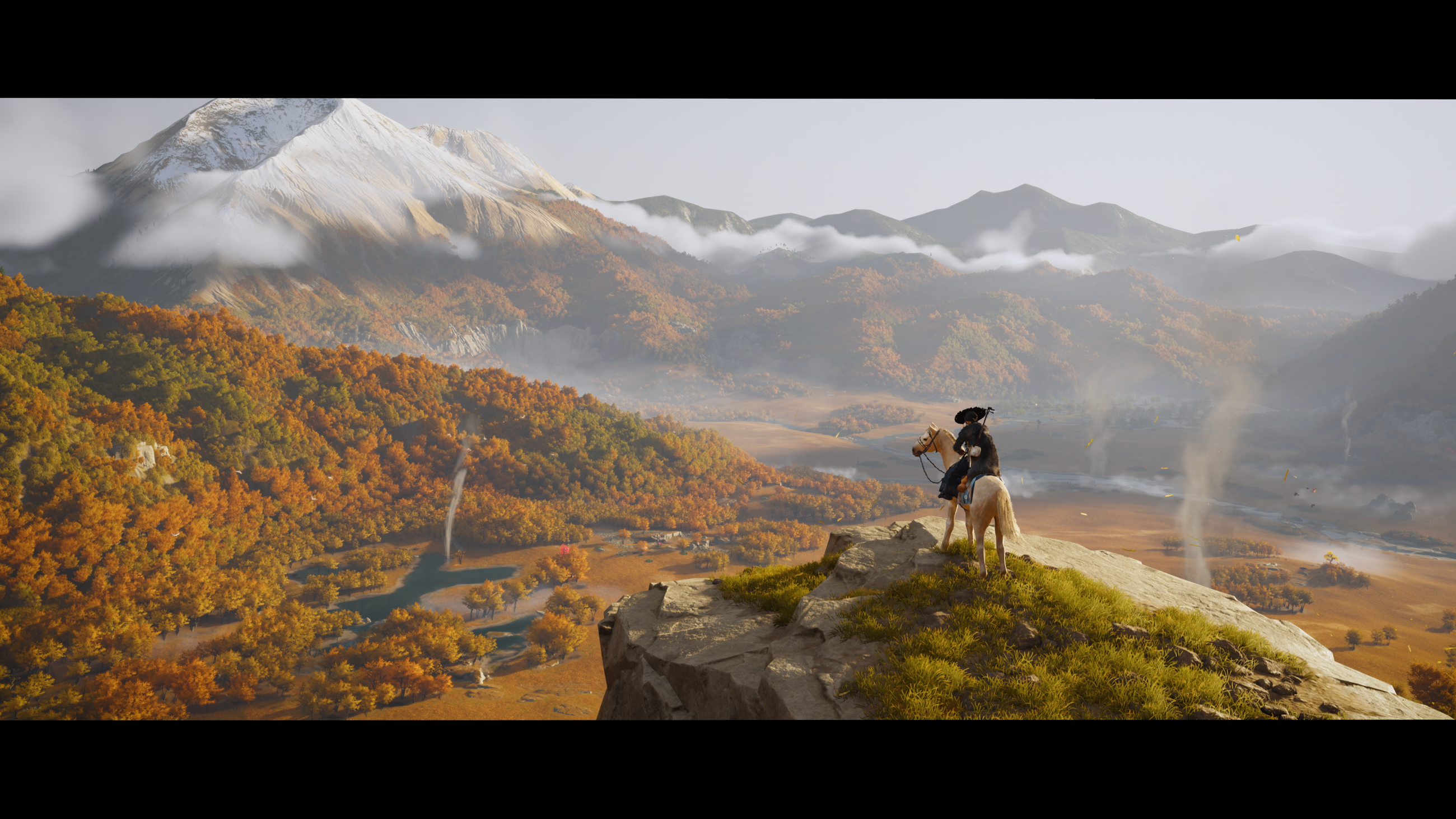 A ATSU analisa uma visão cênica em Ghost of Yotei.