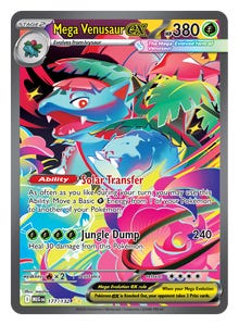 Mega Venusaur Ex - 177/132 - ME01: Mega Evolution (Meg)