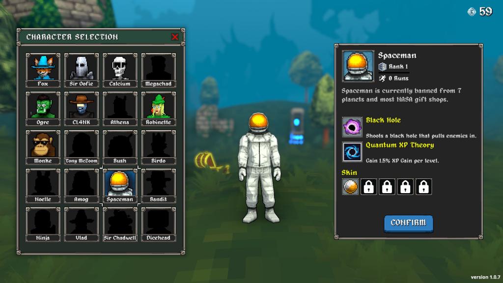 Spaceman em Megabonk