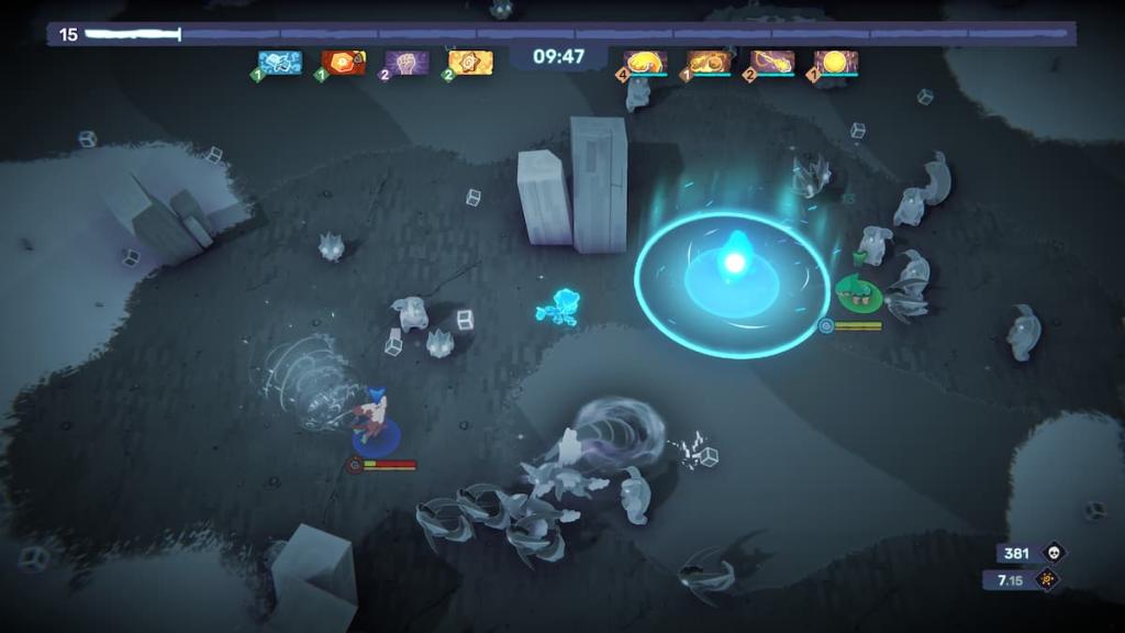 Combate em Temtem: Swarm.