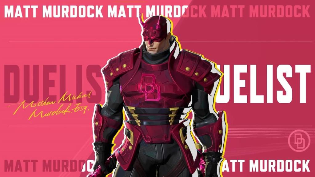 Demolidor da Marvel Rivals Arte Duelista