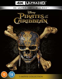 Piratas do Caribe 1-5 UHD Box Set [UHD + Blu-ray]