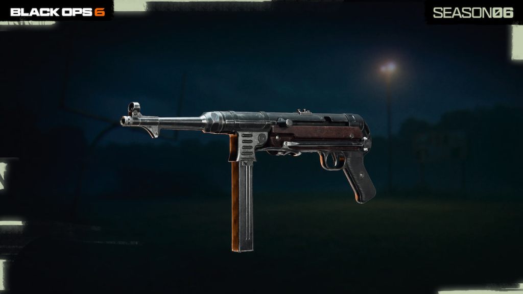Bo6 Dresden 9mm MP40