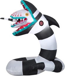 Beetlejuice Sandworm inflável ao ar livre (3 pés)
