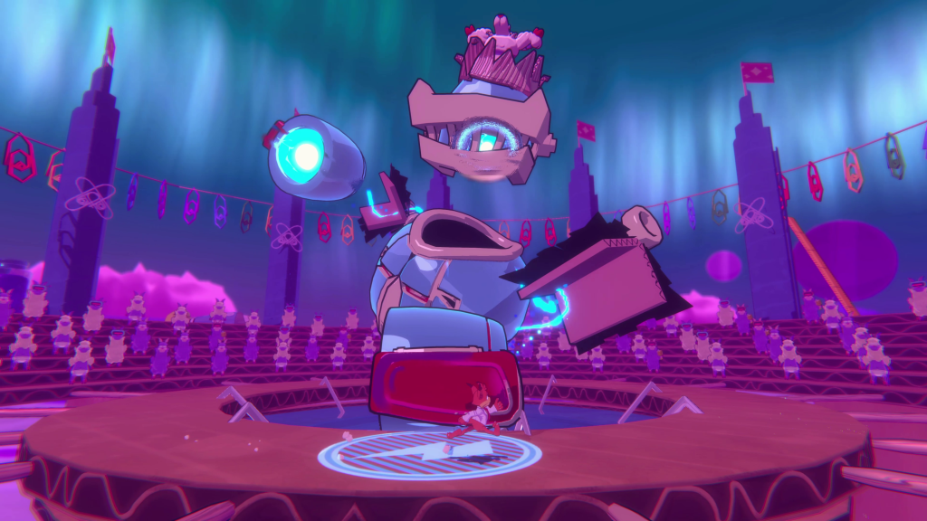Captura de tela do jogo Bubsy