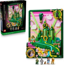 Arte da parede de LEGO Wicked Emerald City