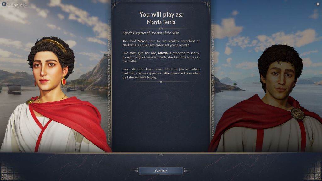 Seleção do modo Stroy no Anno 117.