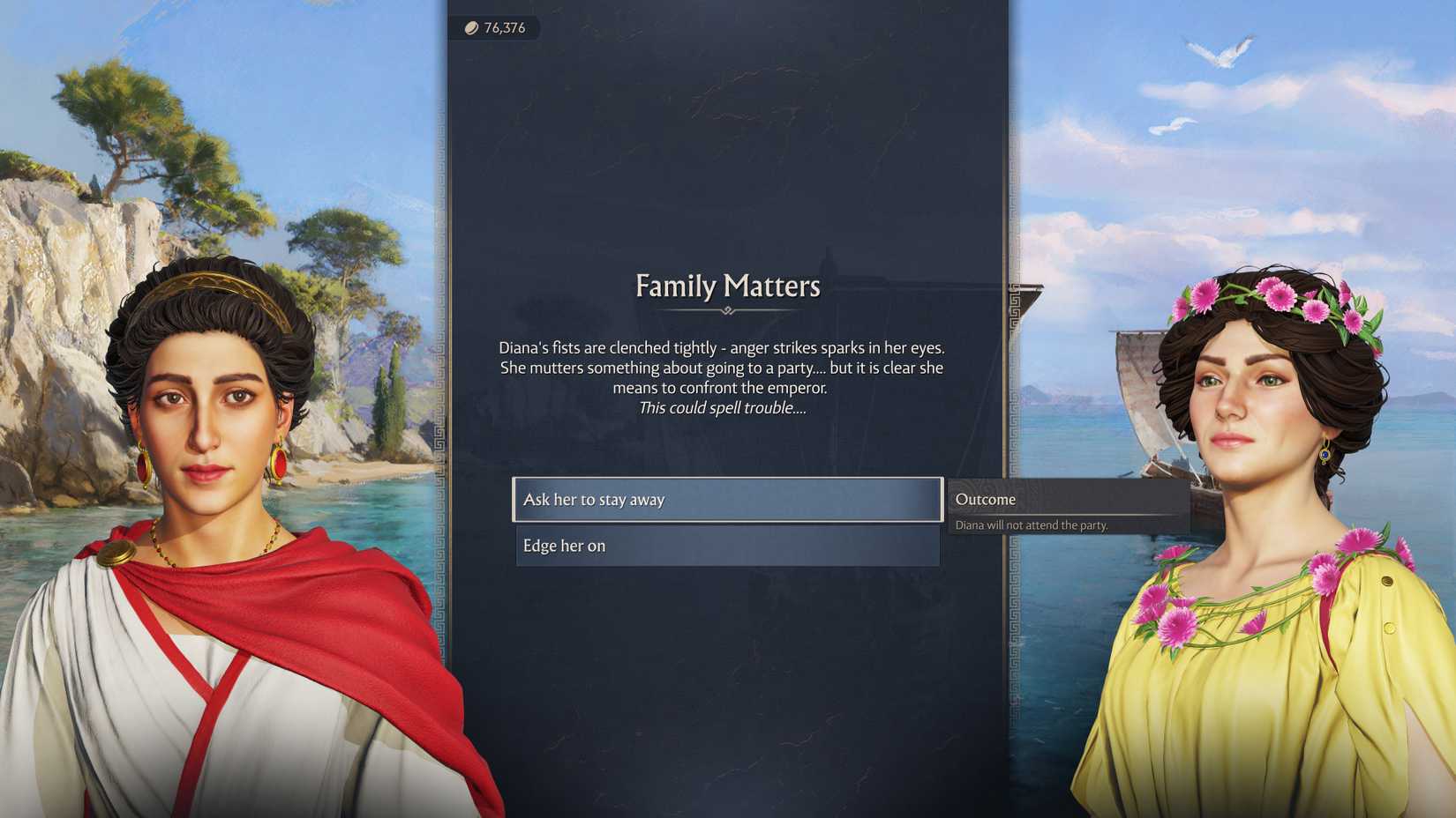 Uma missão de campanha em Anno 117: Pax Romana.