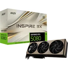 Placa gráfica MSI GeForce RTX 5080 16GB Inspire 3X OC