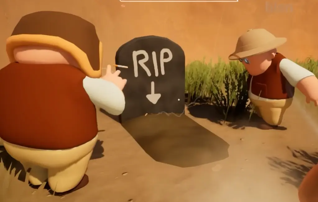 Cemitério em trailer ainda lá