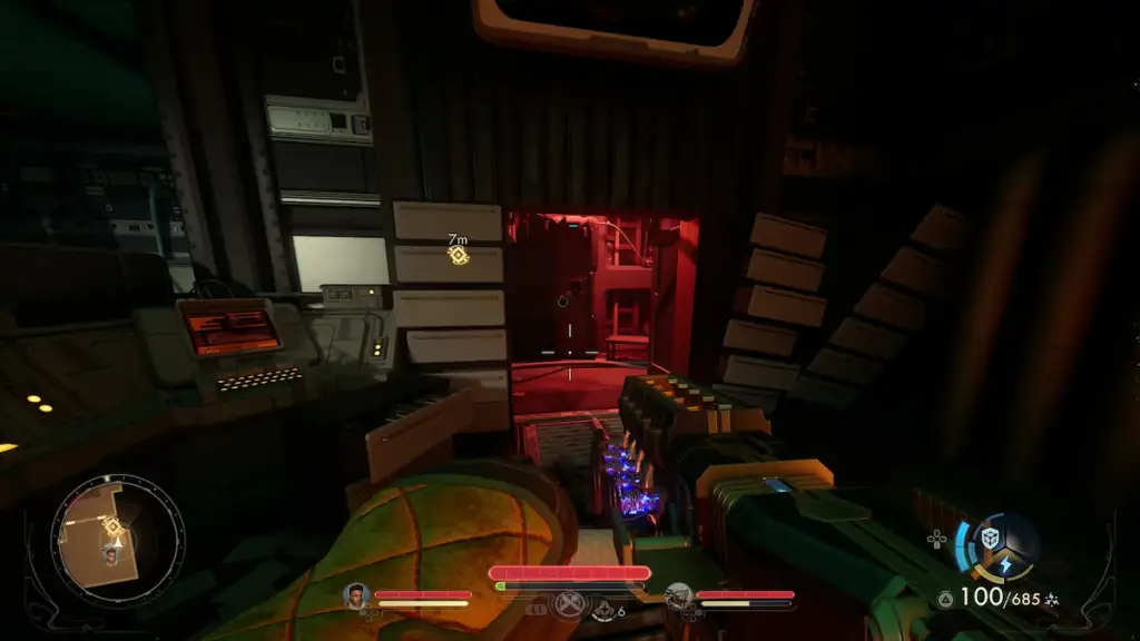 Localização do quarto seguro de Vries em Outer Worlds 2
