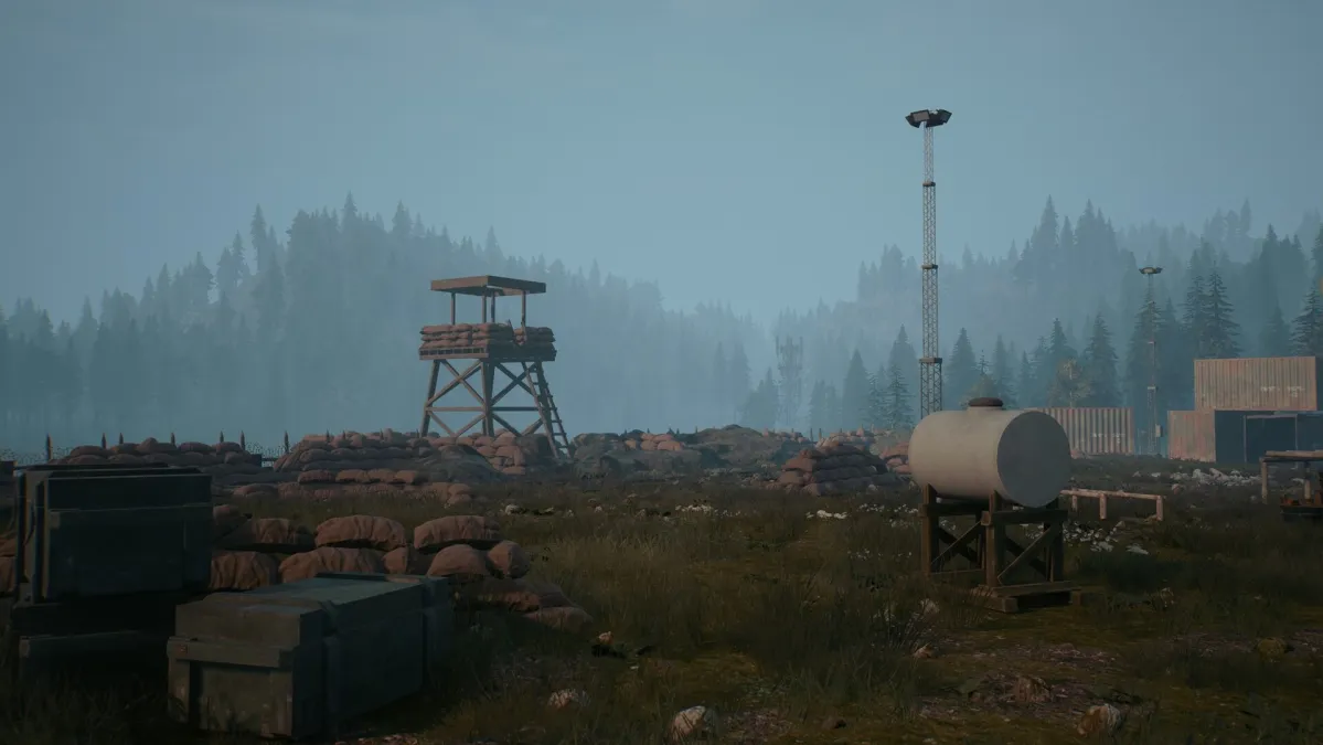 Um posto avançado na Ilha Outbreak
