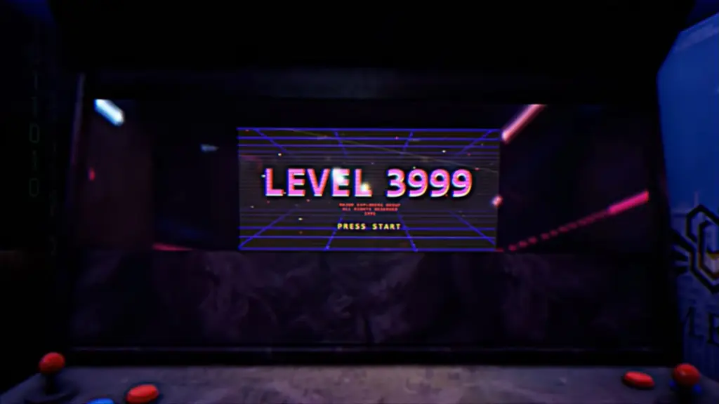 Jogo de arcade nível 3999