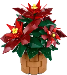 Poinsétia LEGO Botanicals