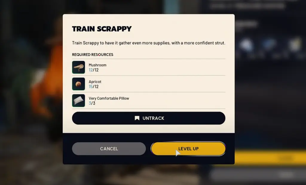 Atualização de nível 5 do Scrappy em ARC Raiders
