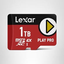 Cartão Expresso microSD Lexar Play PRO de 1 TB