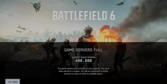 Fila do servidor Battlefield 6.