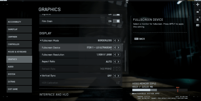Configurações gráficas para Battlefield 6