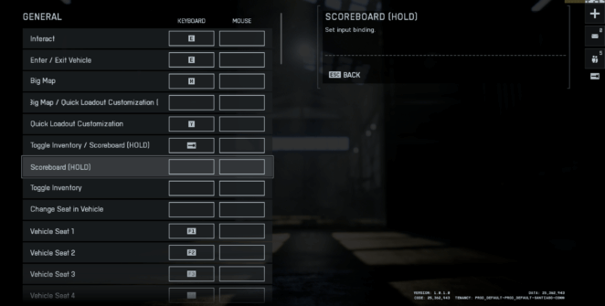 Ligações de controle padrão no Battlefield 6