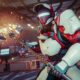 Um guardião segura Wolfsbane, um machado de batalha flamejante estilo Mercúrio, em Destiny 2.