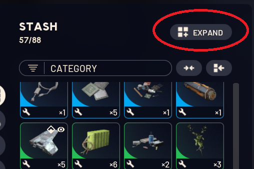 Expanda o inventário do Stash em ARC Raiders